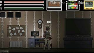 MAN HAVING SEX WITH PRETTY LADY IN LUSTFUL SPIRIT HUNT RYONA HENTAI GAME.