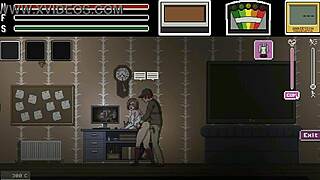 MAN HAVING SEX WITH PRETTY LADY IN LUSTFUL SPIRIT HUNT RYONA HENTAI GAME.