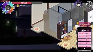 Hentai game NTRaholic shows Alice whoring out while wife gets pounded before husband in part 5.