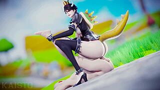 Bayonetta Cartoon Adventure