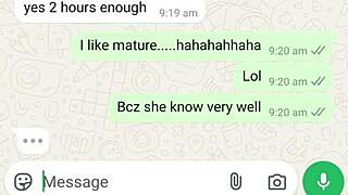 i received a milf massage, and she desired more from me