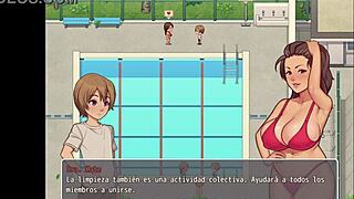 Hentai game daily life of my countryside -español- part 12 instructor gives blowjob and fairy's huge ass