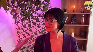 mature milf gets delicious lesbian fuck after massage