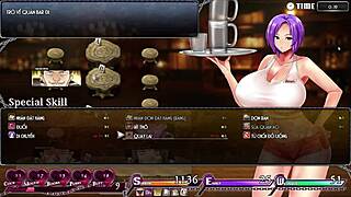 Karryn's prison gameplay in prisoner mode