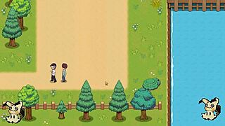 hentai game village rhapsody shows vagina ranch country anime