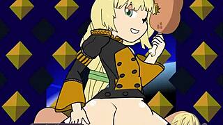 PPPPU Gaiden Ingrid Brandl Galatea V1 Cartoon Scene