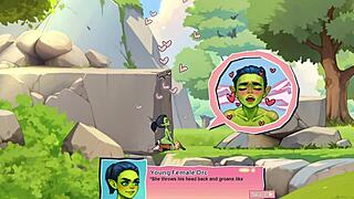 Watch the horny orc face-sit the lucky boy?