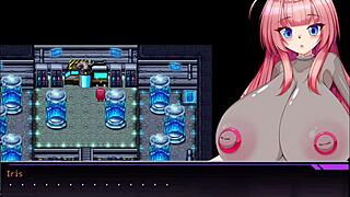 In the cattle slave factory, the hero defeats enemies and rescues cute women with big tits and asses from bdsm bondage