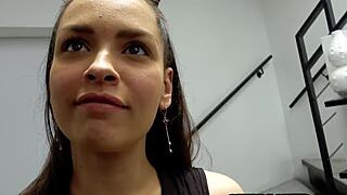 Colombian Cheating Girlfriend Gets Milky Facial!