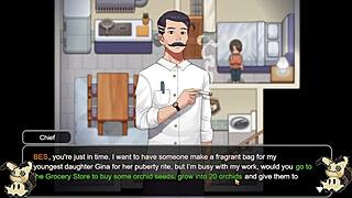 hentai game village rhapsody shows vagina ranch country anime