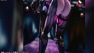 Her First Time Taking Two Dicks Game Play!