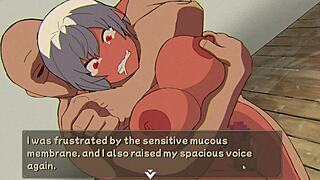 Elf slut fucked at work? Hentai game NTR rice part 3.