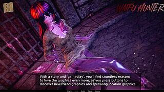 Academy 205 game features anime hentai elements in detailed storyline