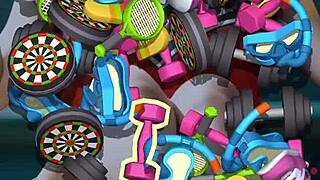 This game hentai features epic anime battles