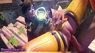 Her First Time Taking Two Dicks Game Play!