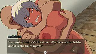 Elf slut fucked at work? Hentai game NTR rice part 3.