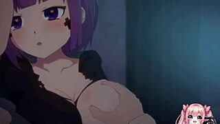 Anime boyfriend comes over to suck and fuck