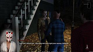 race of life episode with boobs and anime action