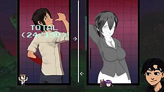 Under contract animation, the loser feels intense pleasure as fucked by the winner