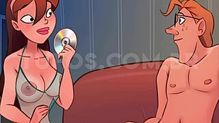 watching forbidden porn with hot young girl?