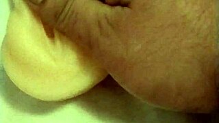 i'm playin with this artificial pussy, feelin so good