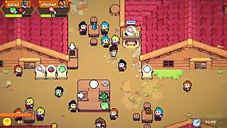 Elf slut fucked at work? Hentai game NTR rice part 3.