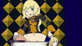 PPPPU Gaiden Ingrid Brandl Galatea V1 Cartoon Scene