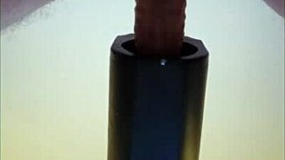 Getting Milked with Remote Sextoy in POV Down Under Cumshot Action