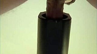 Getting Milked with Remote Sextoy in POV Down Under Cumshot Action