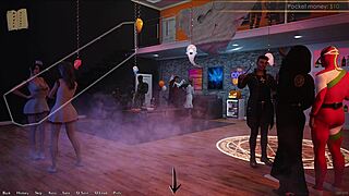 I explore being a dik 222 chick route in this anime hentai game