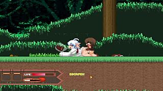 fobs yamabiko animation in wild forest game setting