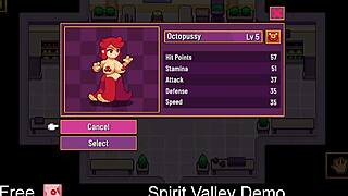 spirit valley demo: a game with anime hentai features