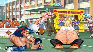 In hentai mugen, brian battler and kim dong hwan meet power girl and raven