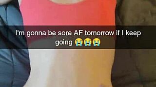 Cheating Amateur Yoga Milf Fucks Fitness Instructor on Snapchat, Cucked and Creampied Hard.