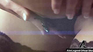 Sexy Teasing Nympho Kiara Edwards Fucks Alex Legend's Thick Cock!