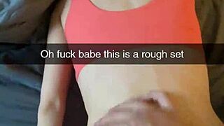 Cheating Amateur Yoga Milf Fucks Fitness Instructor on Snapchat, Cucked and Creampied Hard.