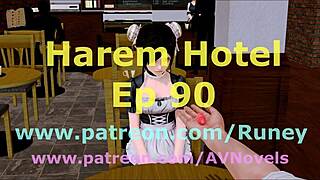 Intense Harem Hotel 90 Anime Adventures