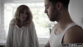 pure taboo: evil lesbian stepmom manipulates hot stepson for dates