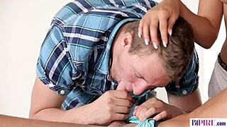 My massage escalated to a bisexual threesome adventure