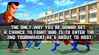 In hentai mugen, brian battler and kim dong hwan meet power girl and raven