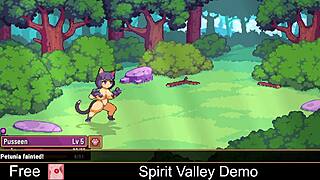 spirit valley demo: a game with anime hentai features