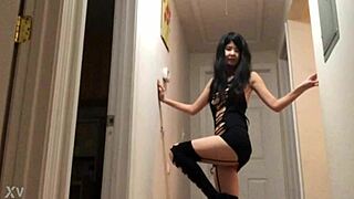 Love Me in Spaghetti Straps with Stunning Alexandria Wu Tonight