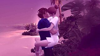 Young Tigress Exposes Pussy In Outdoor Sims 4 Cartoon Slut Scene