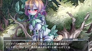 dryad in anime hentai game