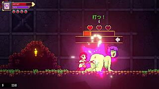 Scarlet Maiden Roguelike Boss Fight