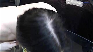 I’m obsessed with licking my own cum as emo tranny.