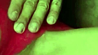 Juanlatino cums on her face as she kneels close up