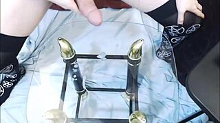 I’m obsessed with licking my own cum as emo tranny.