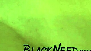 Wow, interracial sex with blonde amateur, small tits, huge cock! 😍