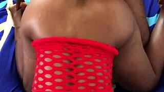 i fuck hot black babe doggystyle, she moans loud